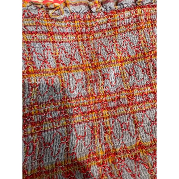 Urban Outfitters Embroidered Rosemary Smocked Mini Skirt Size‎ Small - Picture 5 of 10